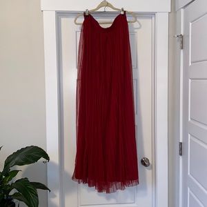 FASHION NOVA Sheer Maxi Skirt